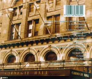 Stevie Ray Vaughan & Double Trouble - Live At Carnegie Hall [ CD ]