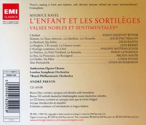 Andre Previn - Ravel: L'Enfant Et Les Sortileges (The Child and the Spells) (2CD)
