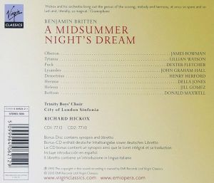 Britten, B. - A Midsummer Night's Dream (3CD) [ CD ]