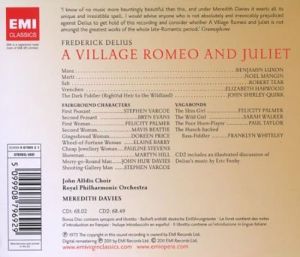 Royal Philharmonic Orchestra, Meredith Davies - Delius: A Village Romeo And Juliet (3CD box)