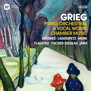 Edvard Grieg: Piano, Orchestral & Vocal Works, Chamber Music - Various Artists (13CD Box)