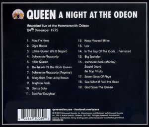 Queen - A Night At The Odeon [ CD ]