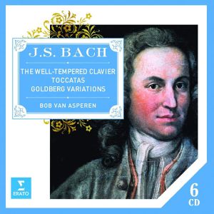 Bob van Asperen - Bach: Well-Tempered Clavier, Goldberg Variations, Toccatas (6CD)