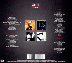 David Bowie - Zeit! 77-79 (5CD box)
