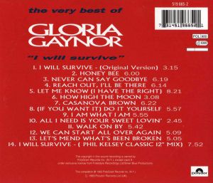 Gloria Gaynor - I Will Survive - The Very Best Of Gloria Gaynor [ CD ]