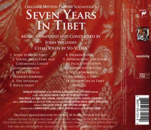 Yo-Yo Ma - Seven Years In Tibet (Original Motion Picture Soundtrack) [ CD ]