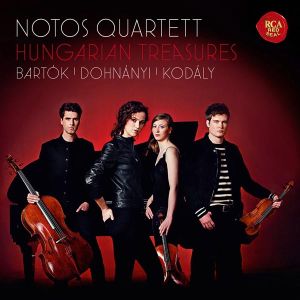 Notos Quartett - Hungarian Treasures - Bartok, Dohnanyi, Kodaly [ CD ]