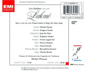 Delibes, L. - Lakme (2CD) [ CD ]