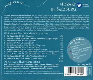 Nikolaus Harnoncourt - Mozart In Salzburg [ CD ]