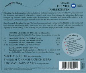 Michala Petri - Vivaldi Four Seasons [ CD ]