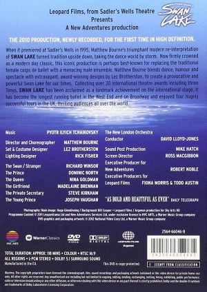 The New London Orchestra, David Lloyd-Jones - Tchaikovsky: Swan Lake (Choreographer Matthew Bourne) (DVD-Video) 