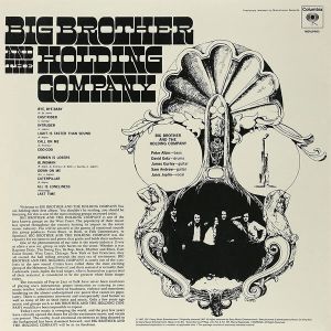 Janis Joplin With Big Brother And The Holding Company - Big Brother And The Holding Company (Vinyl)