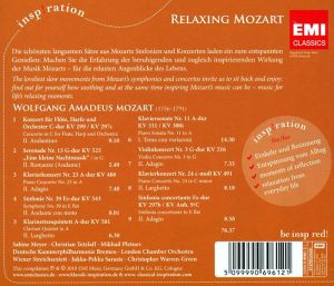 Mozart, W. A. - Relaxing Mozart [ CD ]