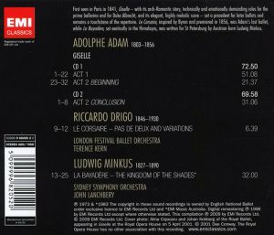 Adam, A. & Minkus, L - Giselle & La Bayadere-The Kingdom Of The Shades (2CD) [ CD ]