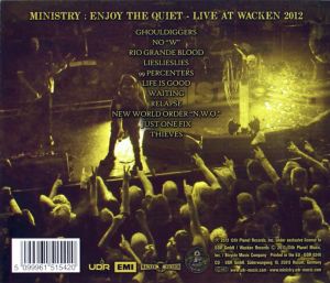 Ministry - Enjoy The Quiet - Live At Wacken 2012 [ CD ]