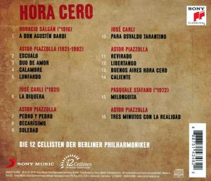Die 12 Cellisten der Berliner Philharmoniker - Hora Cero [ CD ]