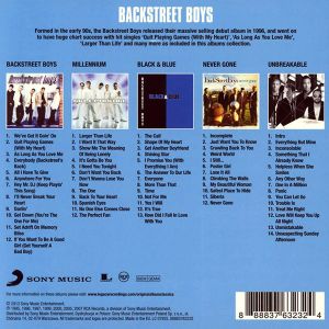 Backstreet Boys - Original Album Classics (5CD Box)
