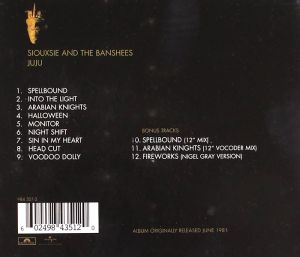 Siouxsie & The Banshees - Ju Ju (Remastered with bonus tracks) [ CD ]