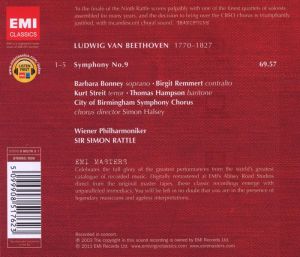 Simon Rattle, Wiener Philharmoniker - Beethoven: Symphony No.9 'Choral' [ CD ]