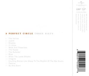 A Perfect Circle - Three Sixty [ CD ]