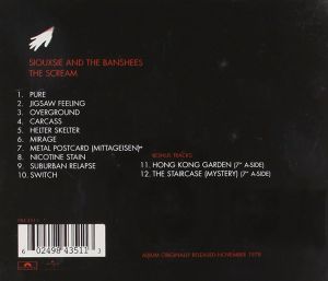 Siouxsie & The Banshees - The Scream (Remastered with bonus tracks) [ CD ]