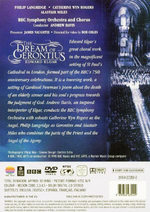 Andrew Davis, BBC Symphony Orchestra - Elgar: The Dream Of Gerontius (DVD-Video)