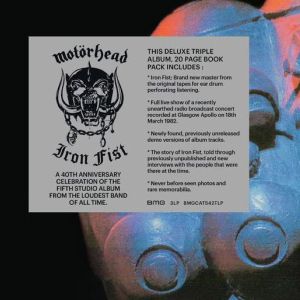 Motorhead - Iron Fist (40 Anniversary Edition) (3 x Vinyl)