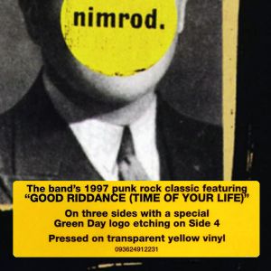 Green Day - Nimrod (20th Anniversary Limited Edition) (Yellow Translucent Coloured) (2 x Vinyl) [ LP ]