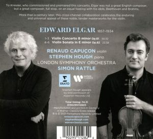 Renaud Capucon - Elgar: Violin Concerto & Violin Sonata [ CD ]