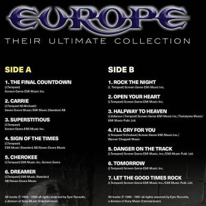 Europe - Their Ultimate Collection (Vinyl)