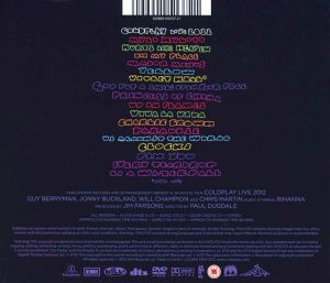 Coldplay - Live 2012 (CD with DVD)