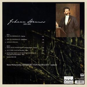Wiener Philharmoniker, Herbert von Karajan - Johann Strauss II: Die Fledermaus, Annen Polka, Der Zigeunerbaron, Tales from the Vienna Woods (Vinyl) [ LP ]