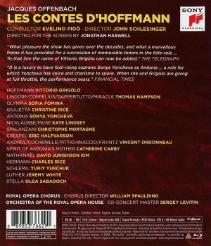 Vittorio Grigolo, Royal Opera House - Jacques Offenbach: Les Contes d'Hoffmann (Blu ray)