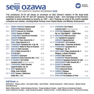 Seiji Ozawa - The Complete Warner Recordings (25CD Box)