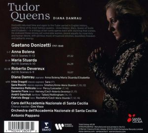 Diana Damrau - Tudor Queens (Closing Scenes From Donizetti's Maria Stuarda, Anna Bolena & Roberto Devereux)  [ CD ]