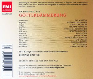Bernard Haitink, Symphonieorchester des Bayerischen Rundfunks - Wagner: Gutterdammerung (4CD box)