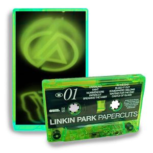 Linkin Park - Papercuts (Singles Collection 2000-2023) (Limited Edition, Fluorescent Green) (Music Cassette)