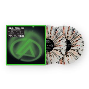 Linkin Park - Papercuts (Singles Collection 2000-2023) (Limited Clear, Black & Red Splatter) (2 x Vinyl)