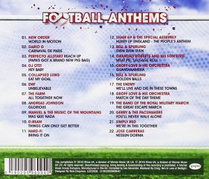 Football Anthems 2016 - Various Artists [ CD ]