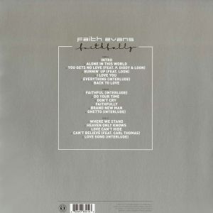Faith Evans - Faithfully (Limited Edition, White & Black Coloured) (2 x Vinyl)