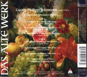 Telemann, G. P. - Darmstadt Ouvertures (2CD) [ CD ]