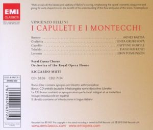 Bellini, V. - I Capuleti e I Montecchi (3CD) [ CD ]