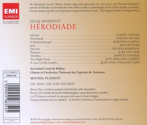 Michel Plasson - Massenet: Herodiade (4CD) [ CD ]