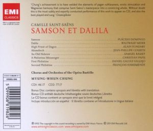 Myung-Whun Chung, Opera-Bastille Orchestra - Saint-Saens: Samson Et Dalila (3CD box)