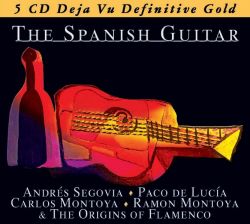 The Spanish Guitar - Andres Segovia, Paco de Lucia, Carlos Montoya.. (5CD box) [ CD ]