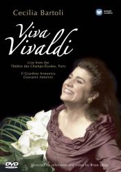 Cecilia Bartoli, Il Giardino Armonico, Giovanni Antonini - Viva Vivaldi (Live in Theatre des Champs-Elysees, Paris) (DVD-Video)