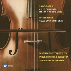 Mstislav Rostropovich - Saint-Saens & Myaskovsky - Cello Concertos [ CD ]