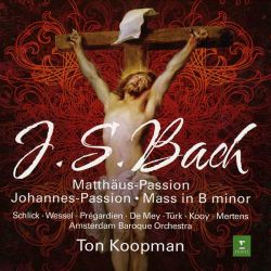 Ton Koopman - Bach: St Matthew Passion, St John Passion, B minor Mass (7CD box)