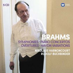Nikolaus Harnoncourt - Brahms: Symphonies, Overtures &amp; Haydn: Variations, Piano Concertos (5CD) [ CD ]