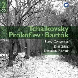 Emil Gilels, Svjatoslav Richter, Lorin Maazel - Tchaikovsky, Prokofiev, Bartok: Piano Concertos (2CD)